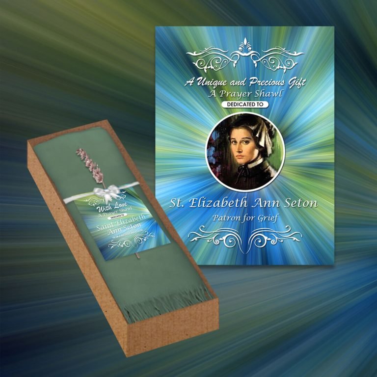St Elizabeth Ann Seton Prayer Shawl (Patron for Grief)
