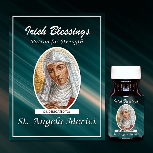 Oil Dedicated to St Angela Merici 3 (Patron for Strength)