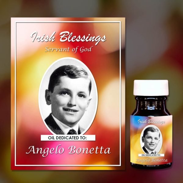 Oil Dedicated to Servant of God Angelo Bonetta