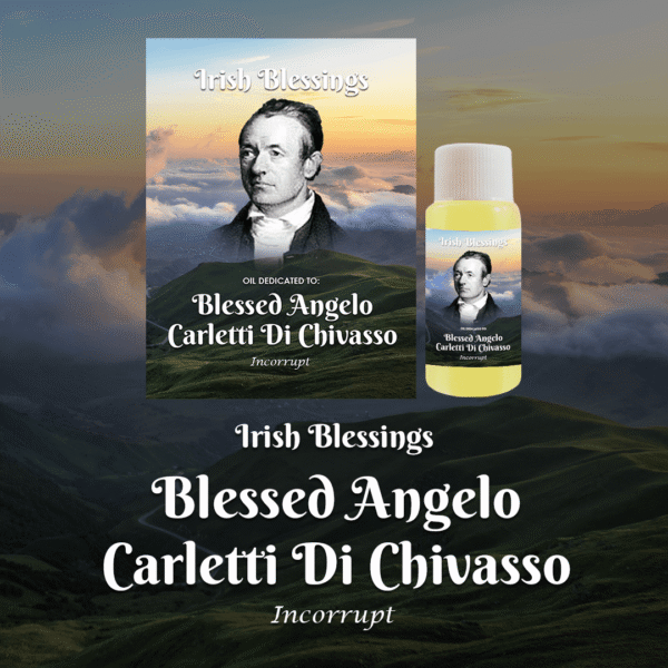 Oil Dedicated to Blessed Angelo Carletti di Chivasso (incorrupt)