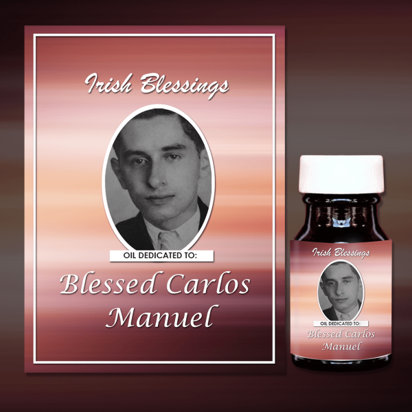 Oil Dedicated to Blessed Carlos Manuel