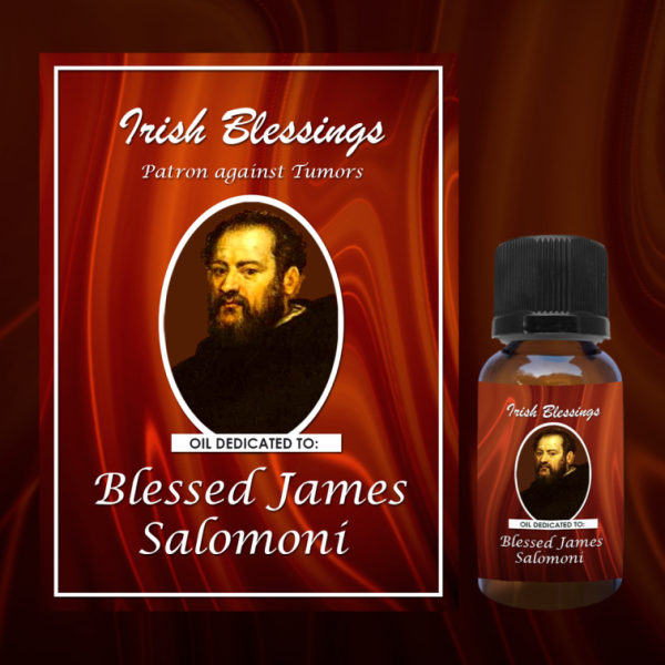 Oil Dedicated to Blessed James Salomoni (Patron against Tumors)