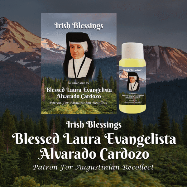 Oil Dedicated to Blessed Laura Evangelista Alvarado Cardozo (Patron For Augustinian Recollect)