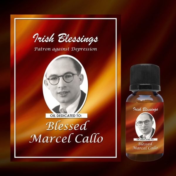 Oil Dedicated to Blessed Marcel Callo 3 (Patron Against Depression)