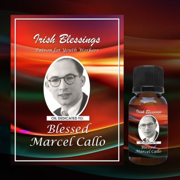 Oil Dedicated to Blessed Marcel Callo 2 (Patron for Youth Workers)