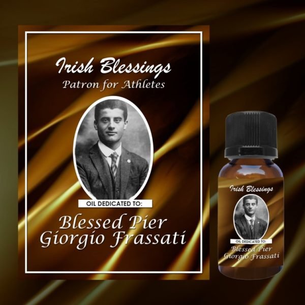 Oil Dedicated to Blessed Pier Giorgio Frassati (Patron for Athletes)