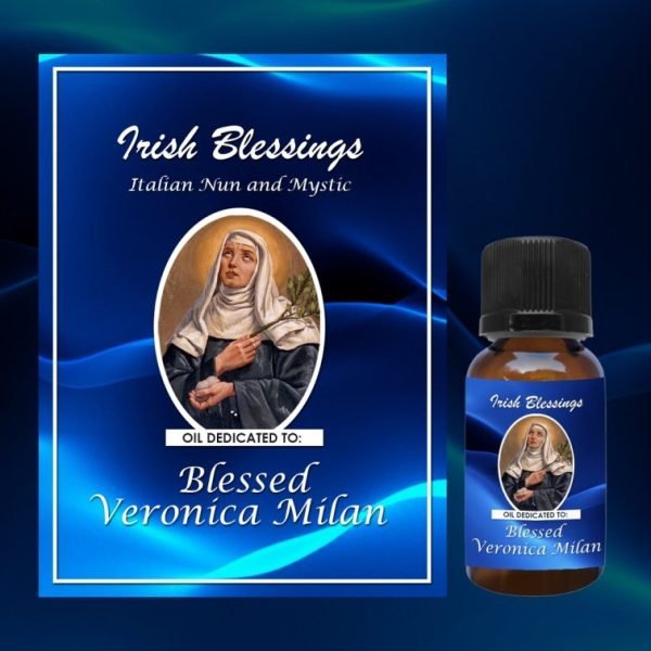 Oil Dedicated to Blessed Veronica Milan (Italian Nun and Mystic)