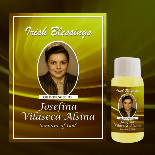 Oil Dedicated to Josefina Vilaseca Alsina (Servant of God)
