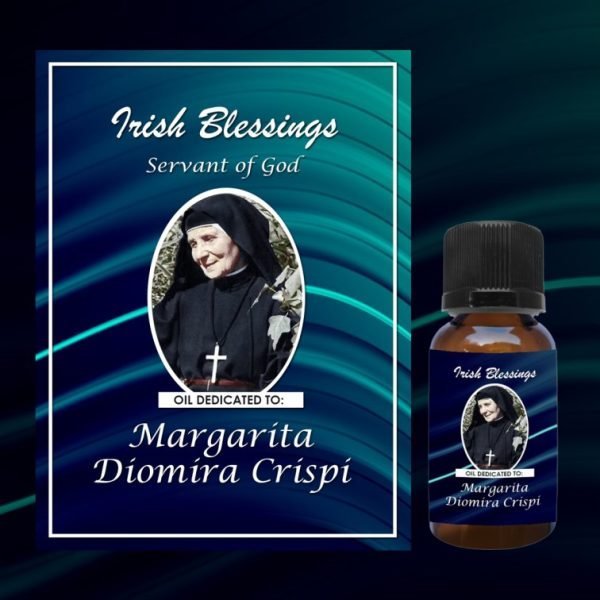 Oil Dedicated to Servant of God Margarita Diomira Crispi