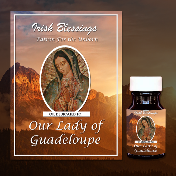 Oil Dedicated to Our Lady of Guadeloupe 2 (Patron For the Unborn)