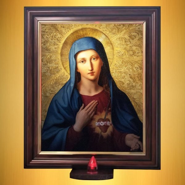 Immaculate Heart of Mary picture 2 with light