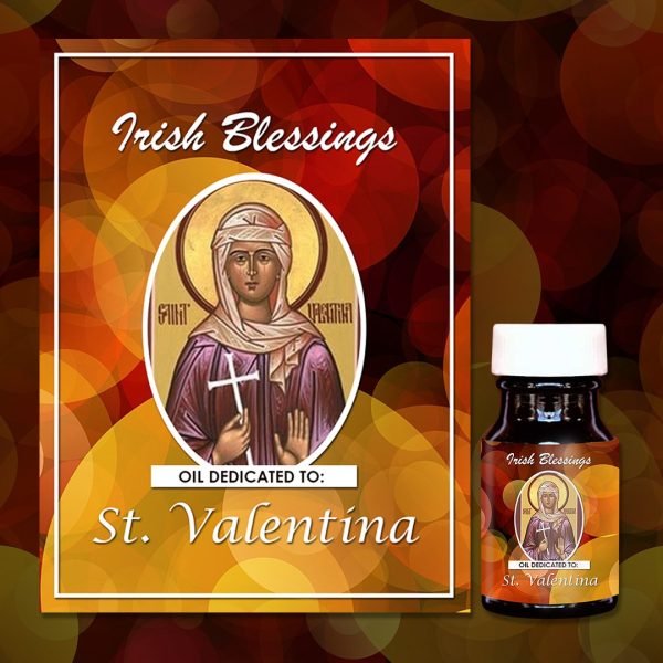 Oil Dedicated to Sts Valentina and Thea (Virgins)