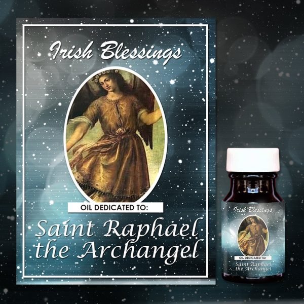 Oil dedicated to St Raphael the Archangel