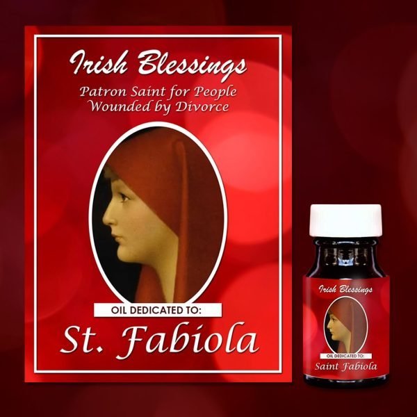 Oil Dedicated to St Fabiola (Patron for People Wounded by Divorce)