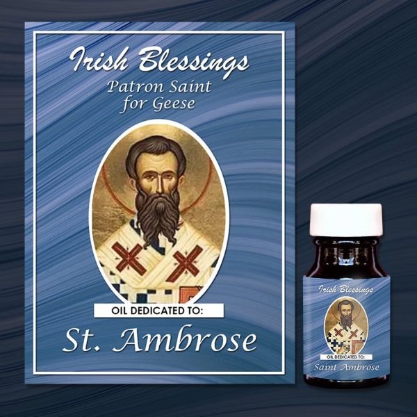 Oil Dedicated to St Ambrose (Patron for Geese)