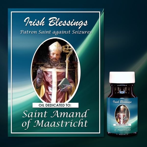 Oil Dedicated to St Amand of Maastricht (Patron Against Seizures)