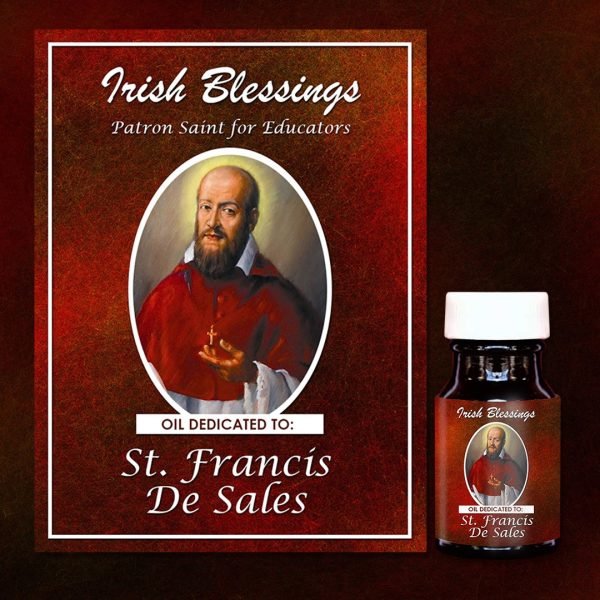 Oil Dedicated to St Francis de Sales (Patron Saint for Educators)