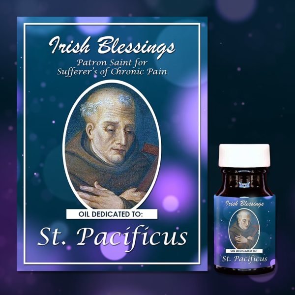 Oil Dedicated to St Pacificus of San Severino (Patron for Chronic Pain)