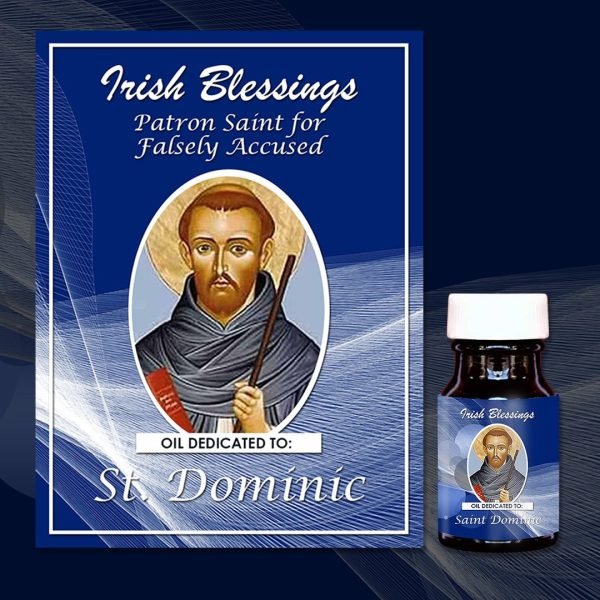 Oil Dedicated to St Dominic (Patron of Falsely Accused)