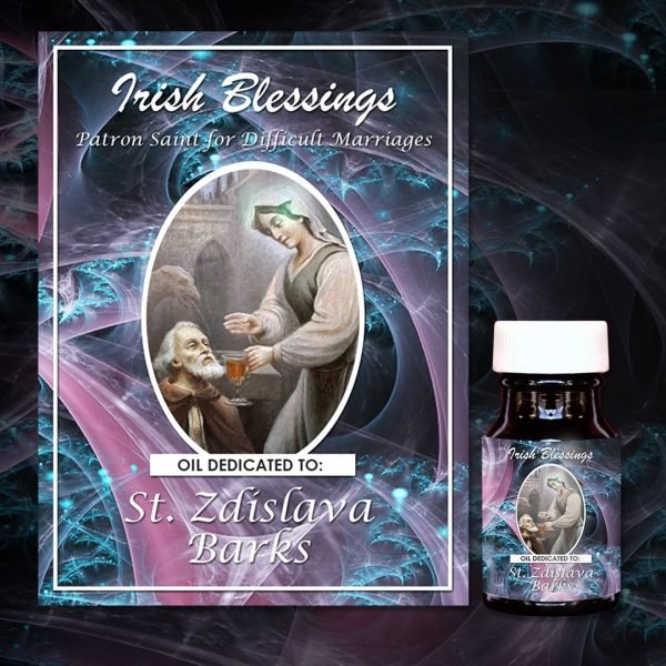 Oil Dedicated to St Zdislava Barks (Patron Saint for Difficult Marriages)