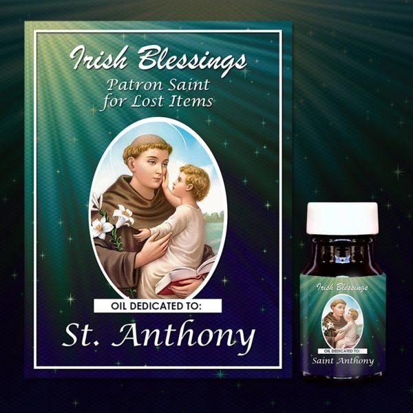 Oil Dedicated to St Anthony (Patron of lost items)