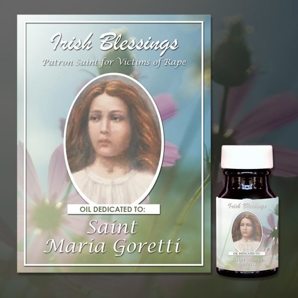 Oil Dedicated to St Maria Goretti (Patron for Victims of Rape)