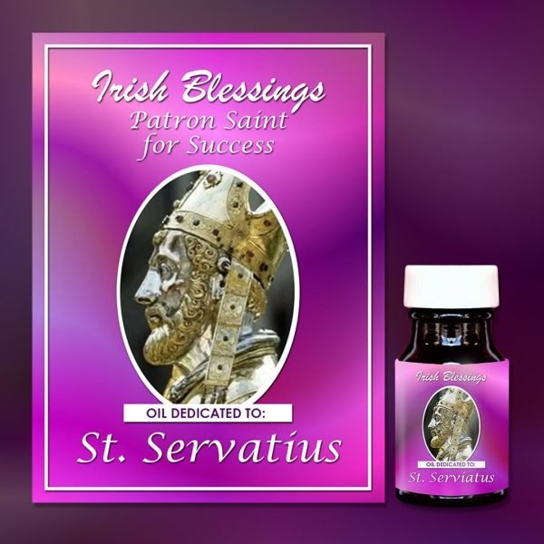 Oil Dedicated to St Servatius (Patron for Success)