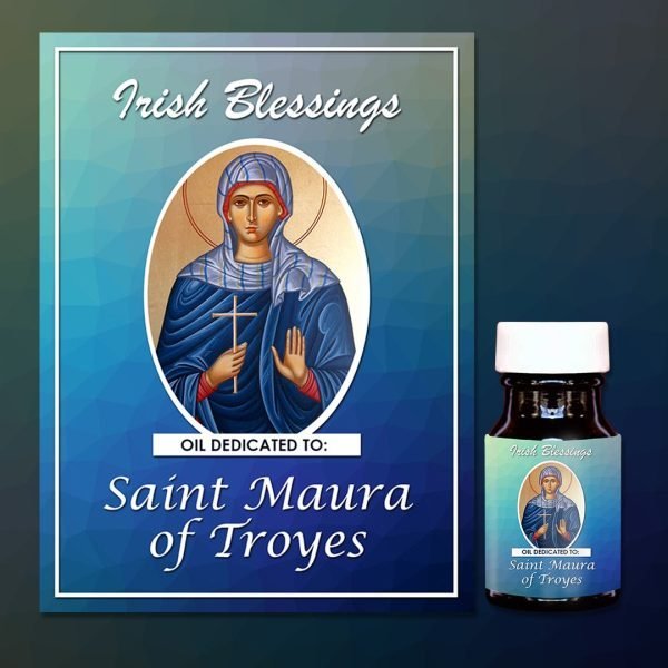 Oil Dedicated to St Maura of Troyes (Virgin)
