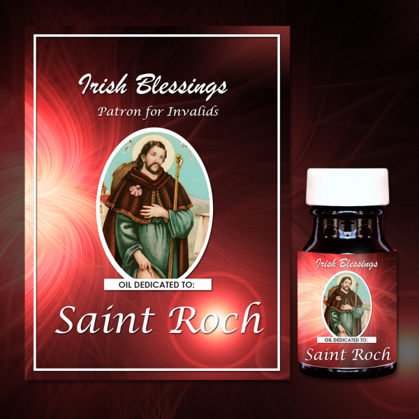 Oil Dedicated to Saint Roch 6 (Patron for Invalids)