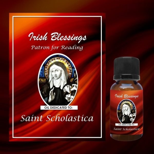 Oil Dedicated to Saint Scholastica (Patron for Reading)