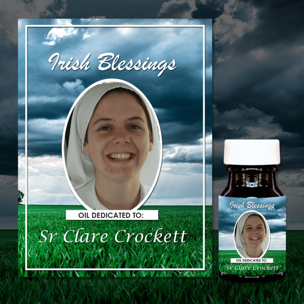 Oil Dedicated to Sr Clare Crockett B