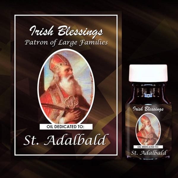 Oil Dedicated to Saint Adalbald (Parents of Large family’s)