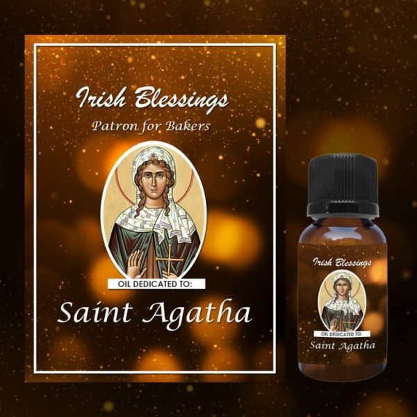 Oil Dedicated to St Agatha (Patron for Bakers)