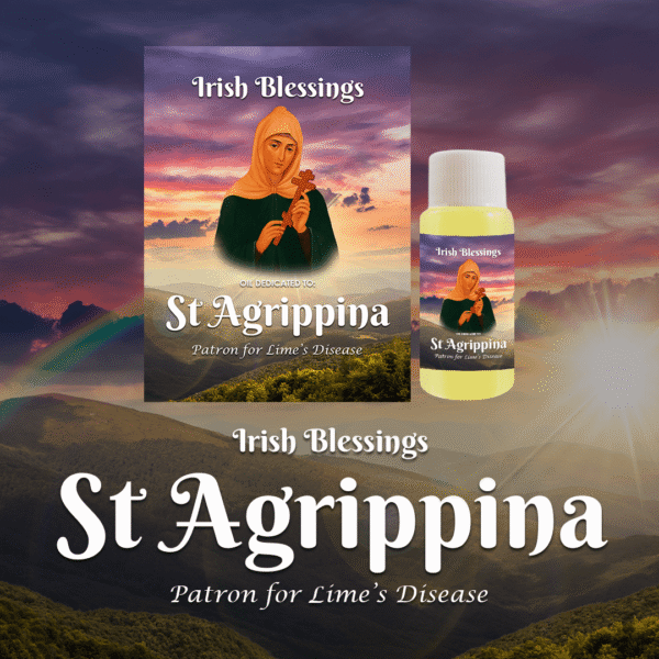 Oil Dedicated to St Agrippina (Patron for Lime's Disease)