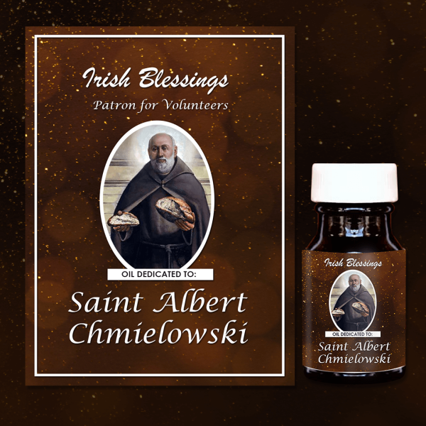 Oil Dedicated to St Albert Chmielowski (Patron for Volunteers)