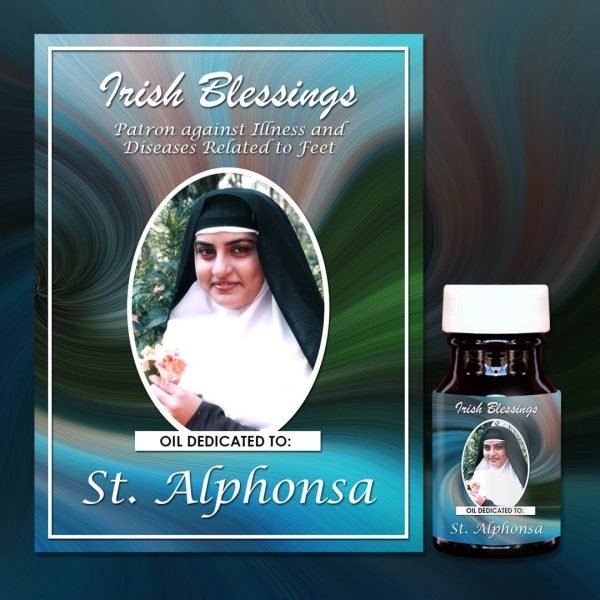Oil Dedicated to St Alphonsa (Patron against Illness and Diseases Related to Feet)