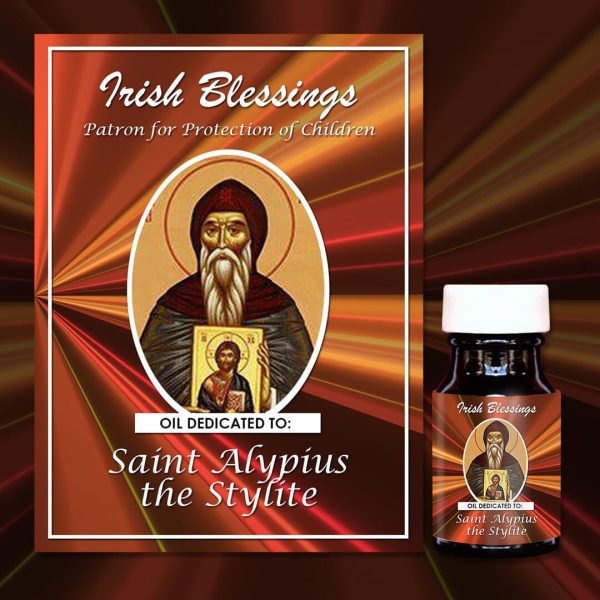 Oil Dedicated to St Alypius the Stylite (Patron for Protection of Children)