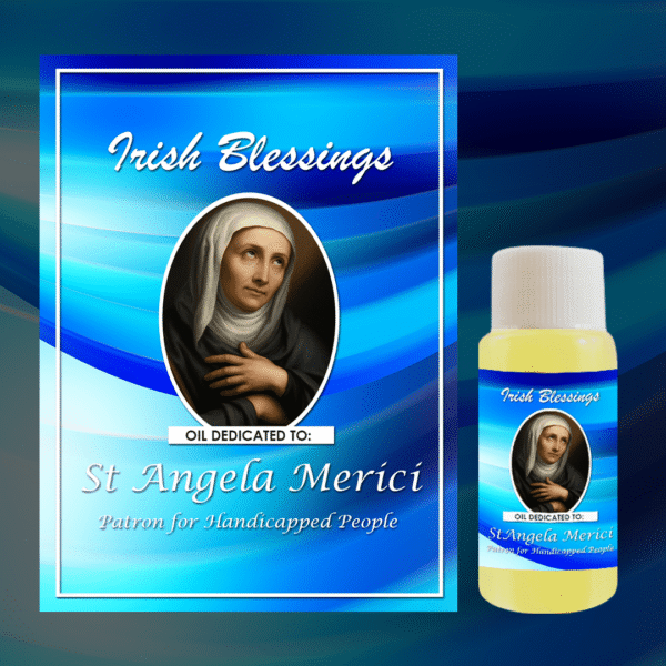 Oil Dedicated to St Angela Merici 11 (Patron for Handicapped People)