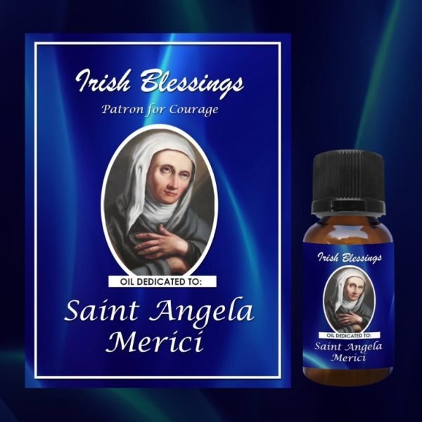 Oil Dedicated to St Angela Merici 9 (Patron for Courage)