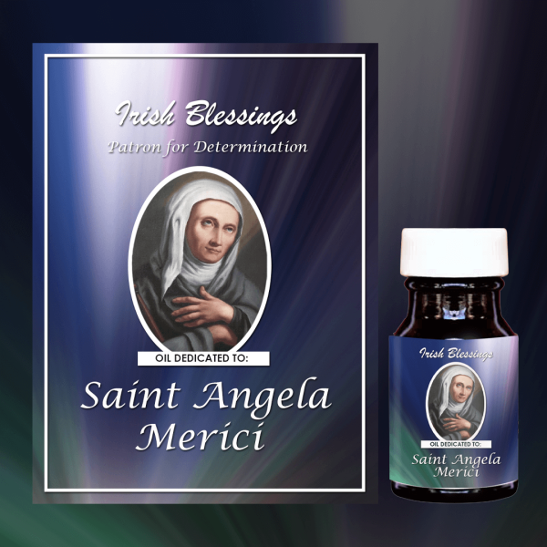 Oil Dedicated to St Angela Merici 10 (Patron for Determination)