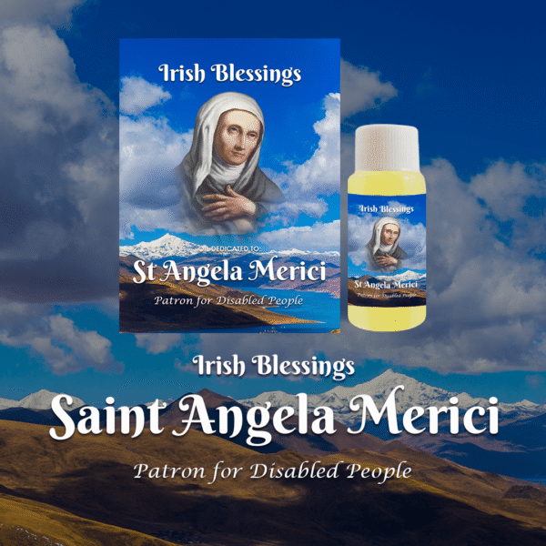 Oil Dedicated to Angela Merici (Patron for Disabled People)