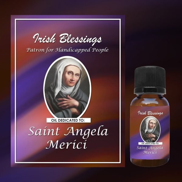 Oil Dedicated to Angela Merici (Patron for Handicapped People)