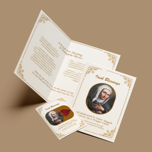 Saint Angela Merici - Prayer Cloth Card