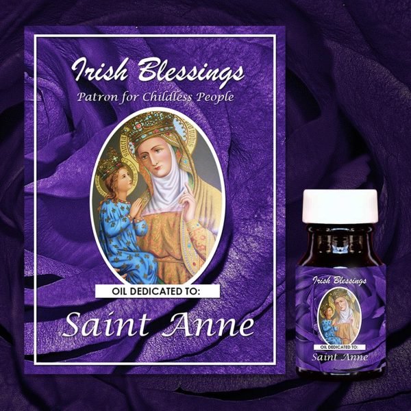Oil Dedicated to St Anne 7 (Patron for Childless People)