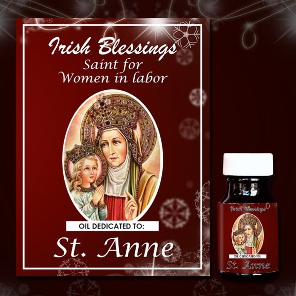 Oil Dedicated to St Anne 4 (patron for women in labour)