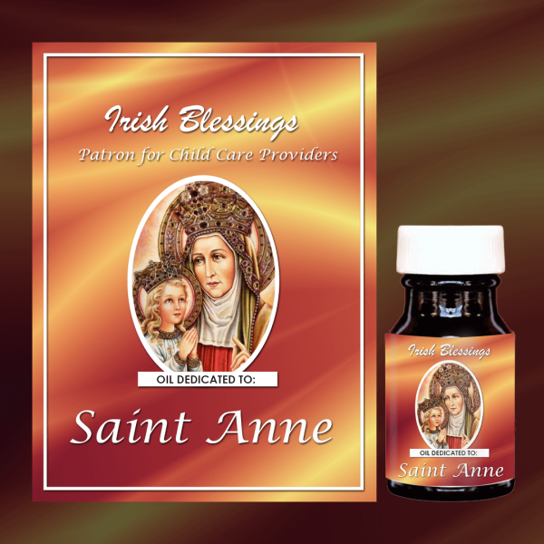 Oil Dedicated to St Anne 11 (Patron for Child Care Providers)