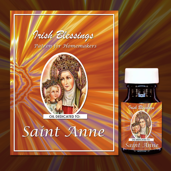 Oil Dedicated to St Anne 10 (Patron for Homemakers)