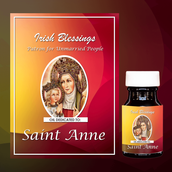 Oil Dedicated to St Anne 12 (Patron for Unmarried People)