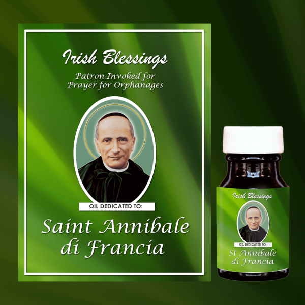 Oil Dedicated to St Annibale di Francia (Patron Invoked for Prayer for Orphanages)