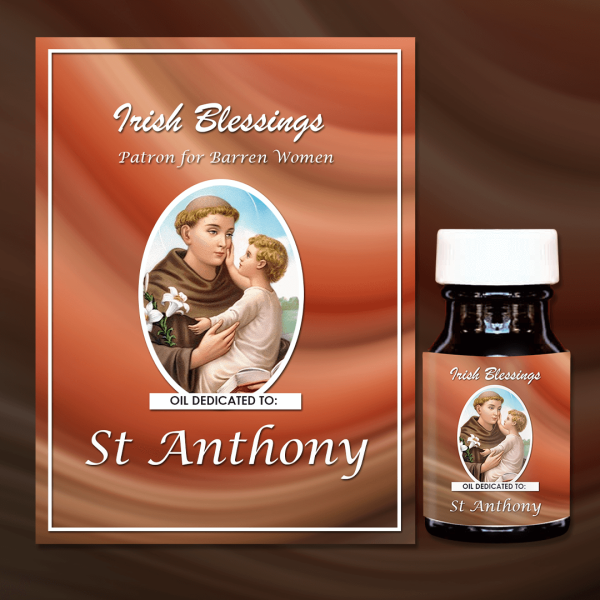 Oil Dedicated to St Anthony 4 (Patron for Barren Women)